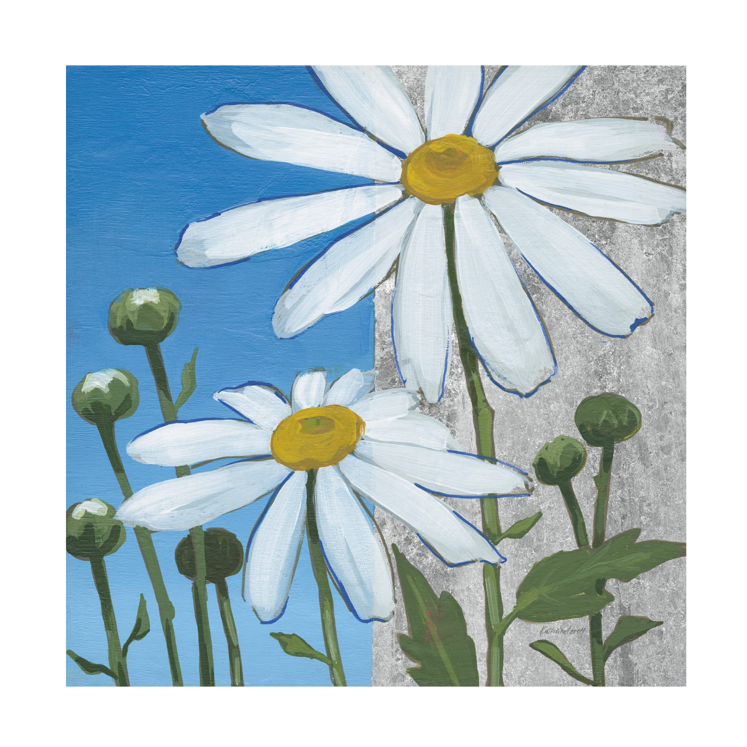 Anne Tavoletti 'Coastal Life I' Framed Canvas Wall Art Print - Beach Themed Home Decor for Living Room, Bedroom & Office - Seascape Painting for Coastal & Nautical Interior Design