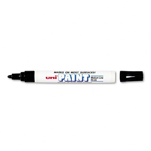 Sharpie Uni-Paint Markers - Permanent Oil-Based Paint Markers for Metal, Glass, Plastic & More - Ideal for DIY Projects, Crafts, Signage & Industrial Labeling