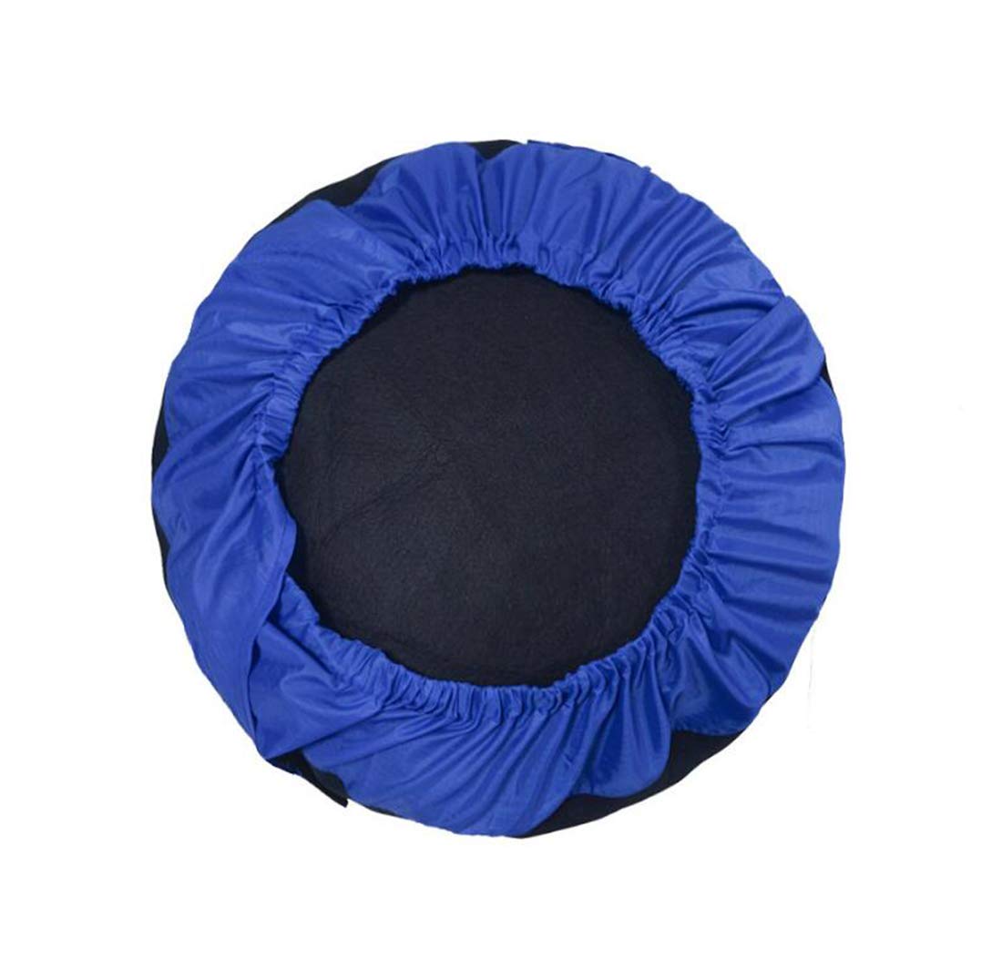 1 Pack Black Lightweight Dustproof Wheel Felts Cover for Car Tires - 55cm/21.4in - Perfect for Storage, Travel & Vehicle Protection