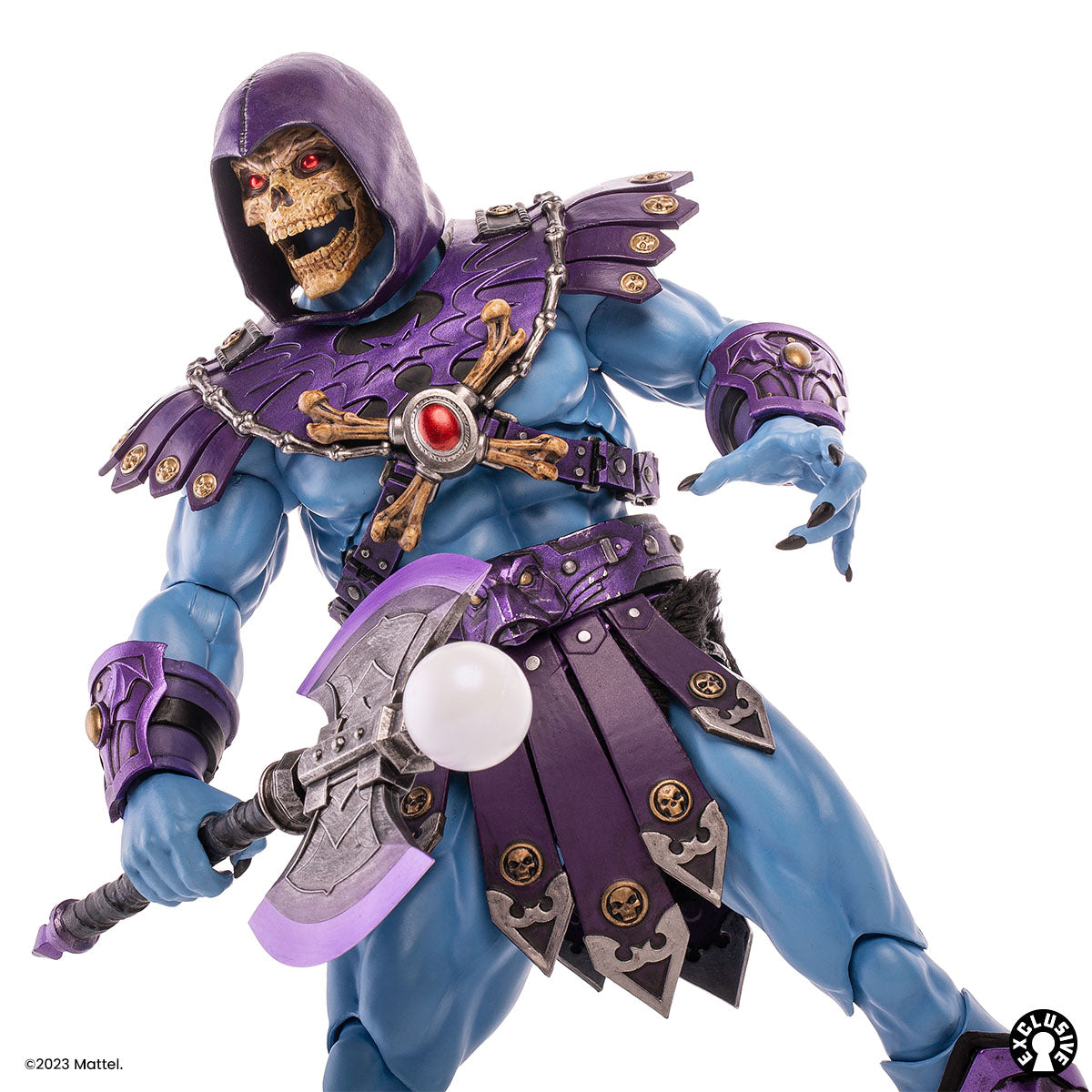 Masters of the Universe Skeletor Deluxe 1/6 Scale Action Figure - Timed Edition Collectible Toy for Display & Play | Perfect for Fans, Collectors & Home Decor
