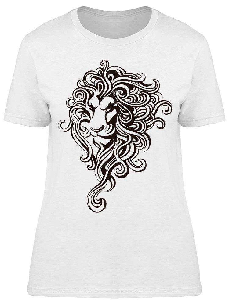 Women's Lion Silhouette Graphic Tee - Stylish Casual T-Shirt for Everyday Wear | Perfect for Streetwear, Outings & Lounge