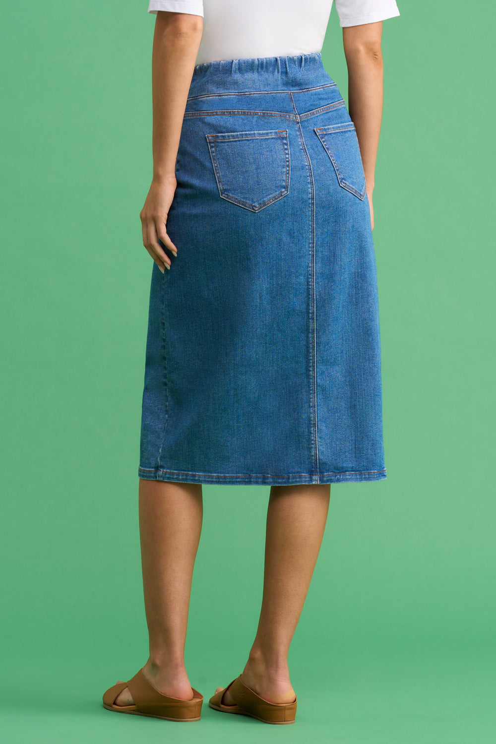 Stylish Light Blue Denim Skirt for Women - High Waist A-Line Mini Skirt with Pockets - Perfect for Casual Outfits, Summer Wear & Street Style Fashion