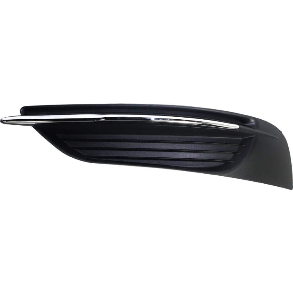 Chrysler 200 Fog Light Cover Pair 2011-2014 - Textured Black Replacement for Driver & Passenger Side | Compatible with Convertible & Sedan Models | OEM Part Numbers CH1038123, CH1039123, 68082055AB, 68082054AB | Perfect for Foggy Weather & Night Driving Safety
