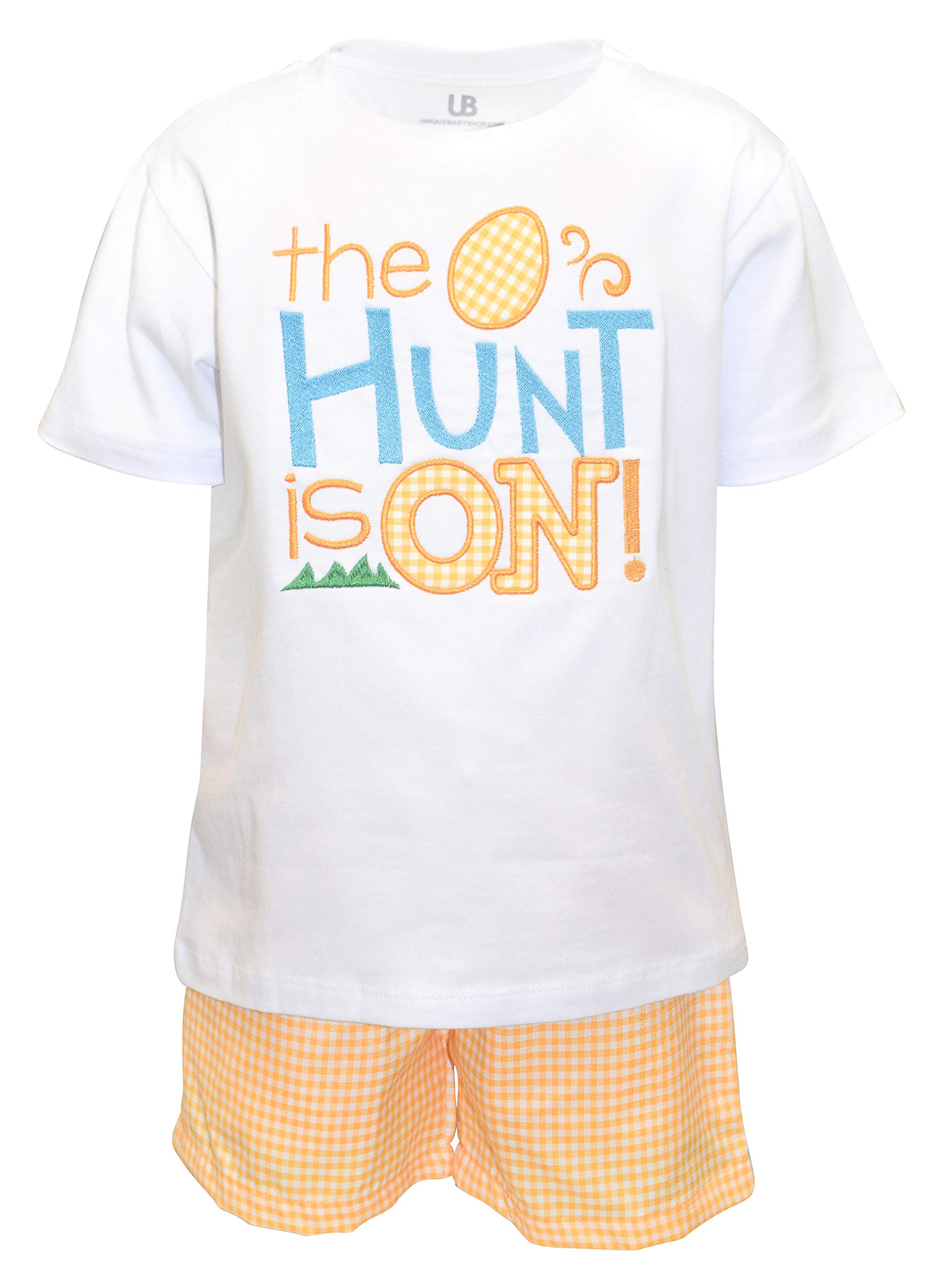 Adorable Baby Boys' Easter Egg Hunting Outfit - Cute & Unique Easter Costume for Boys - Perfect for Easter Egg Hunts, Spring Photos & Family Gatherings