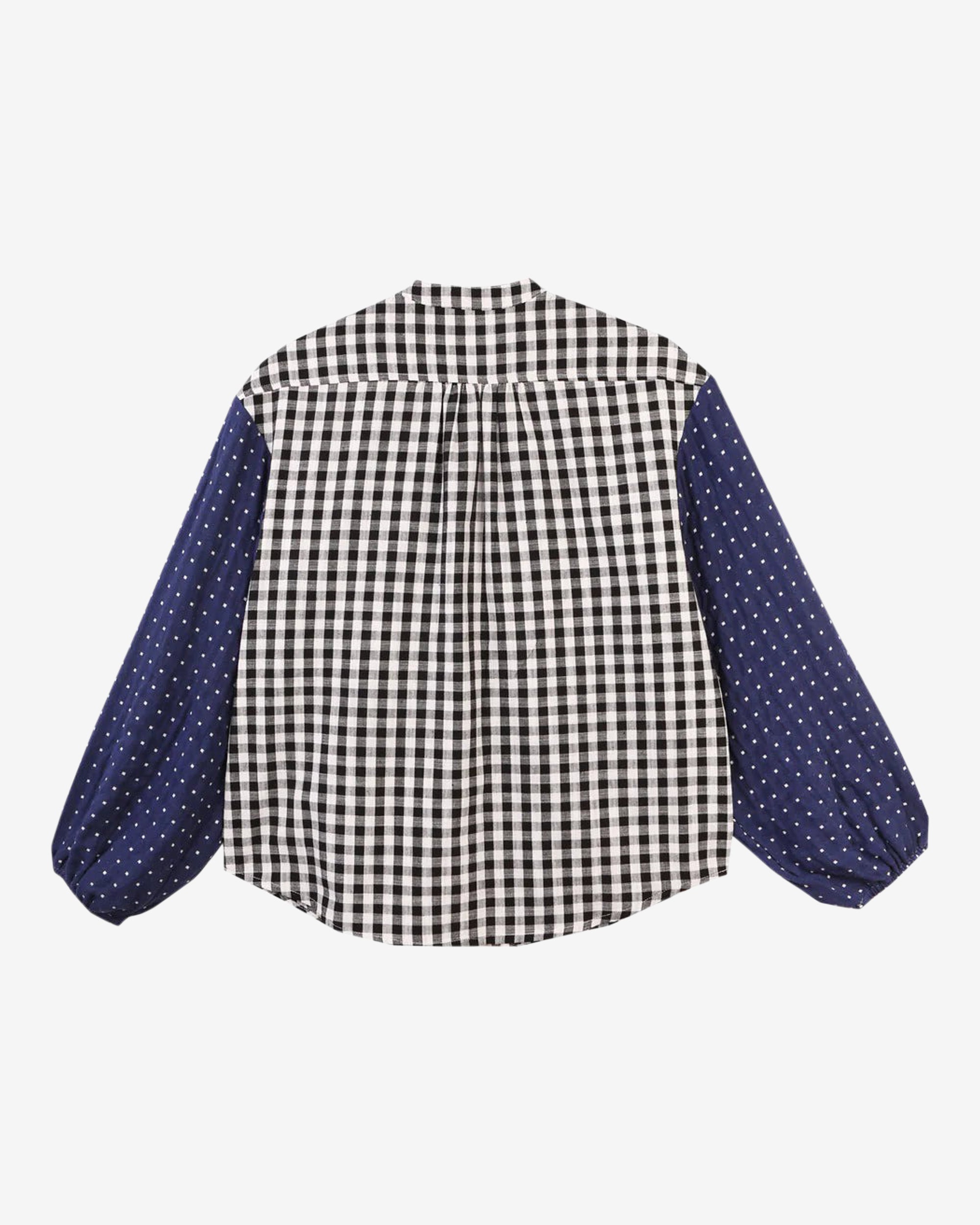 LF Markey Gale Stylish Patchwork Check Shirt for Men & Women - Casual Button Down Shirt for Everyday Wear, Outdoor Activities and Fashion Street Style