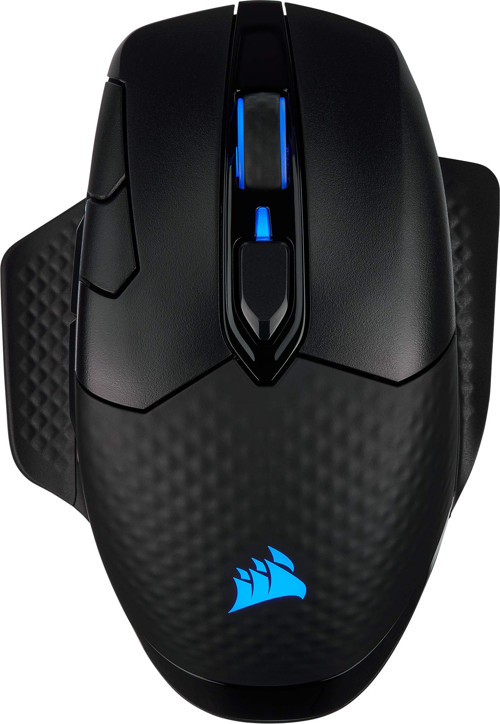 Corsair K100 RGB Optical-Mechanical Gaming Keyboard (QWERTY) & Dark Core RGB PRO SE Wireless/Wired Gaming Mouse with Qi Charging - Black | High-Performance PC Gaming Setup for Esports, Streaming & Office Work