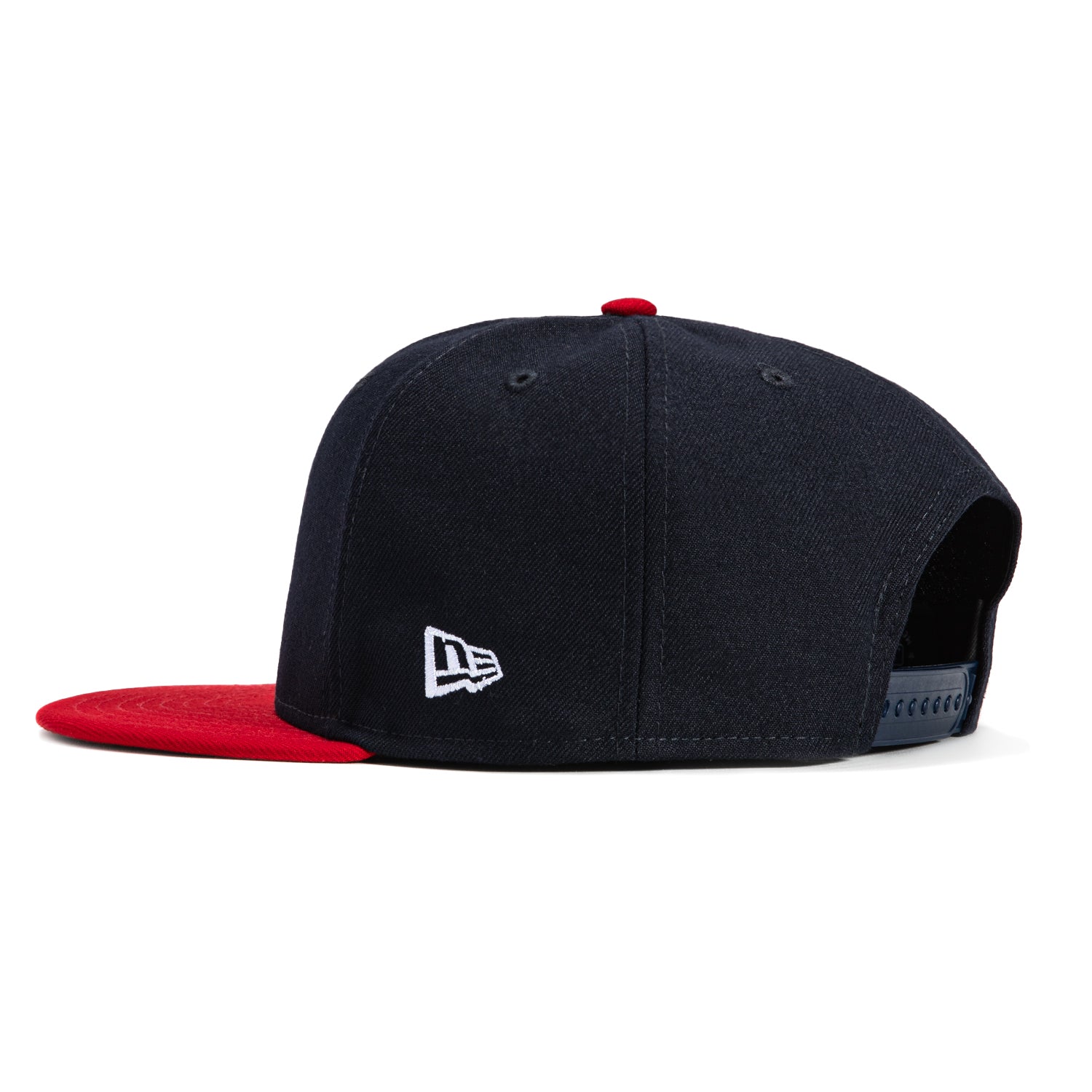 New Era 9Fifty MLB Basic Atlanta Braves Snapback Hat - Navy & Red - Official Licensed Baseball Cap for Men & Women - Perfect for Games, Fan Gear & Streetwear Fashion