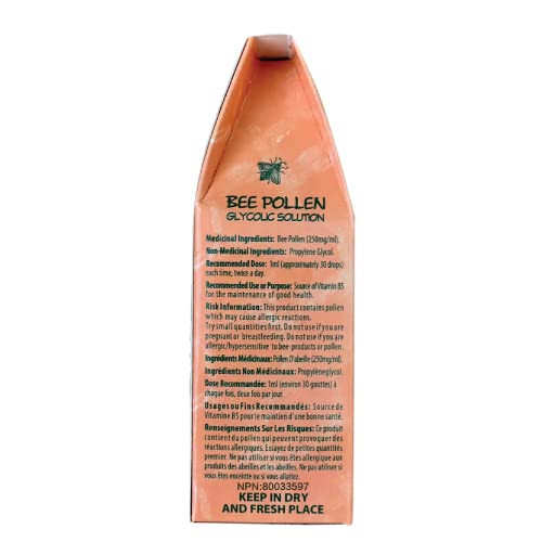 3 Bottles of Apiario Silvestre Brazilian Bee Pollen Liquid Glycolic Extract - Alcohol-Free, Wax-Free, Natural Energy Supplement for Immune Support & Vitality - Perfect for Daily Wellness & Fitness Enthusiasts