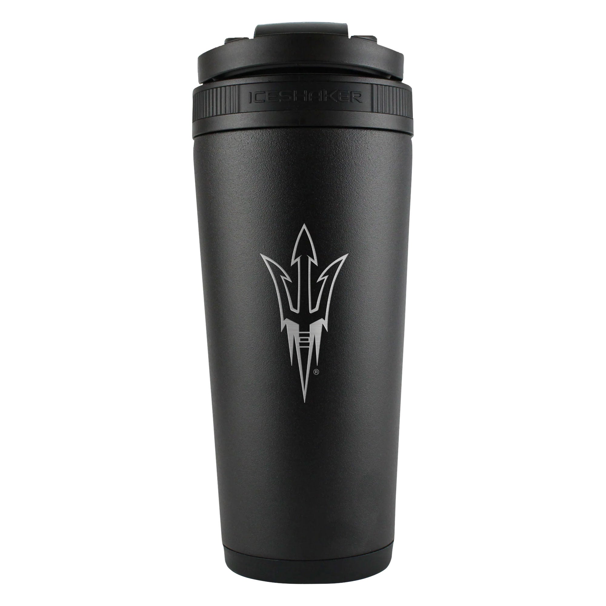 Arizona State University 26oz Insulated Stainless Steel Ice Shaker Bottle - Official Licensed College Drinkware for Gym, Workouts & Outdoor Activities