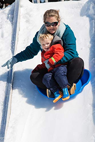 20x30 Inch Winter Snow Fun Sled Laminated Poster - Vibrant Colors & HD Print - Perfect for Home Decor, Kids' Rooms & Seasonal Displays - Fits Standard Frames