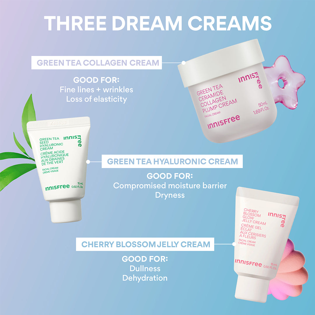 Dream Cream Discovery Trio Set - Luxurious Skincare Gift for Women - Perfect for Night Routine, Travel & Self-Care Moments