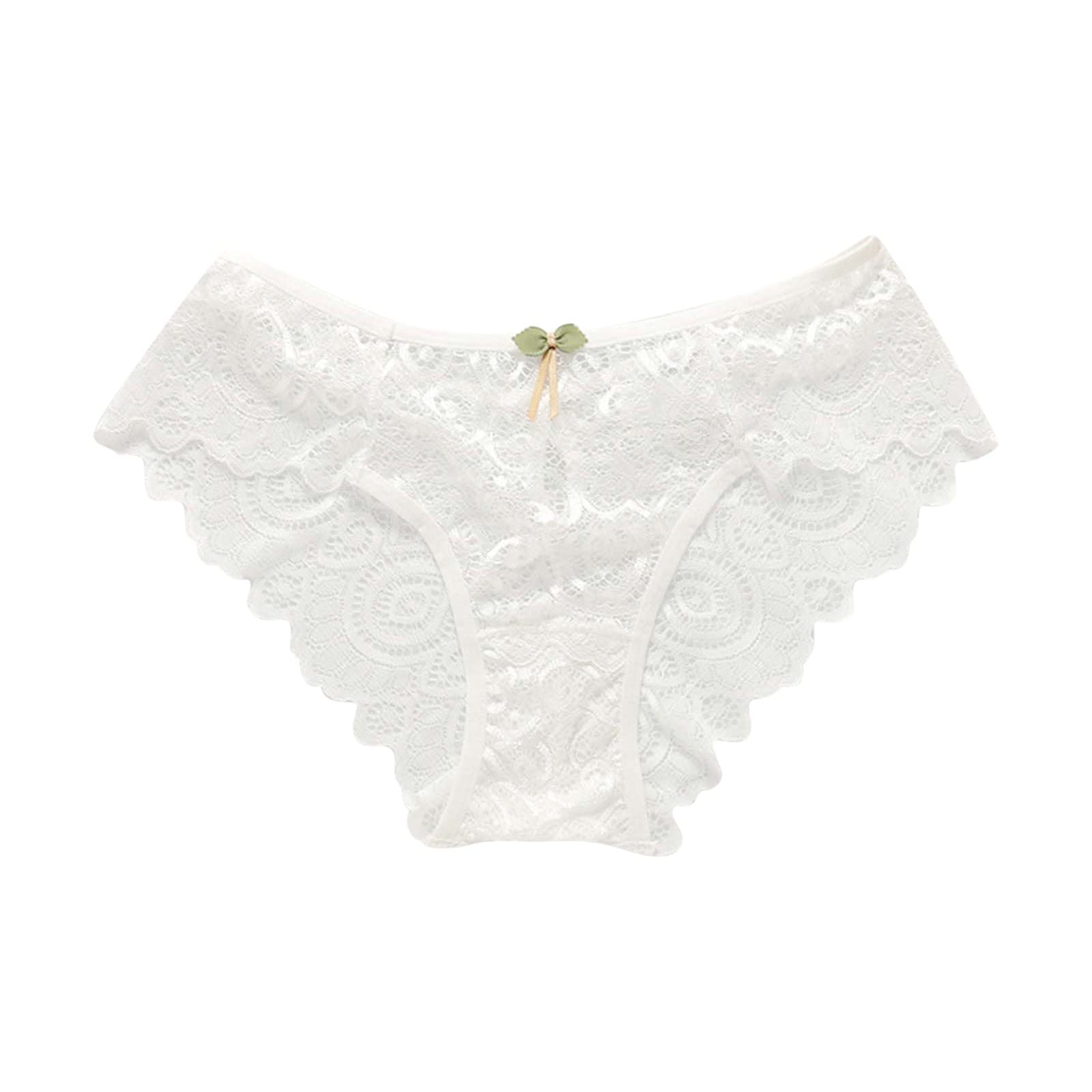 Sexy High Waist Lace Underwear for Women - Comfortable Hollow Out Panties for Plus Size - Perfect for Date Night & Special Occasions