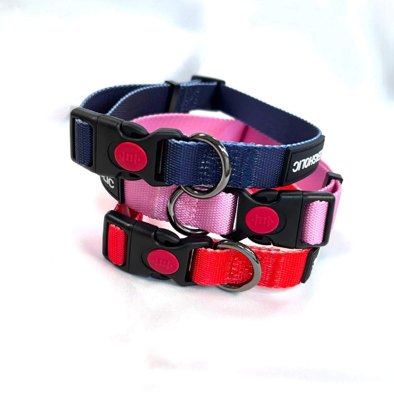 Classic Adjustable Dog Collar - Durable Nylon Pet Collar with Quick-Release Buckle for Small Medium Large Dogs - Perfect for Walking, Training & Outdoor Adventures