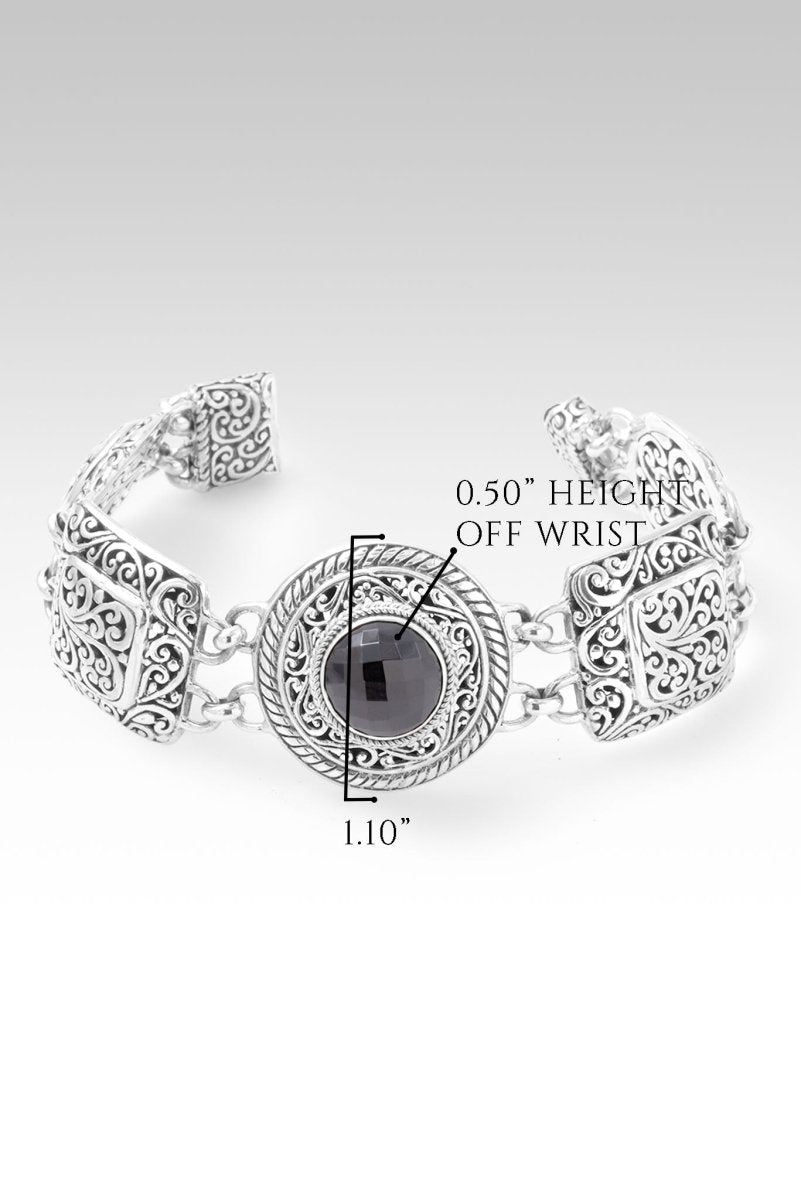 Persistent Hope Bracelet™ - Black Spinel Gemstone Jewelry for Women | Inspirational Gift for Strength & Courage | Perfect for Daily Wear, Meditation & Special Occasions
