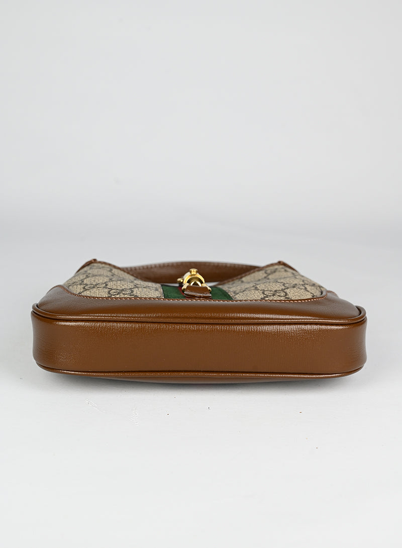 Gucci Jackie Mini Shoulder Bag in Beige - Stylish & Compact for Everyday Use, Work, and Travel