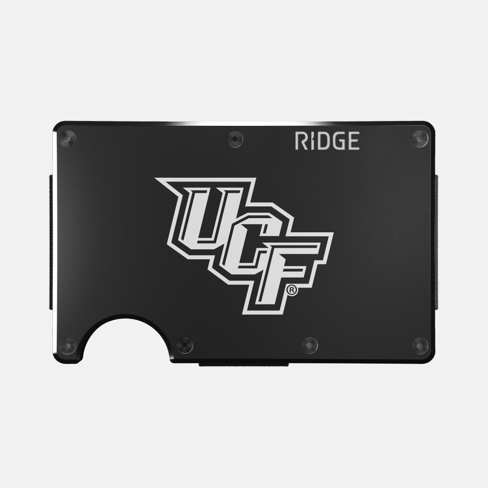 Ridge Wallet for Men - Slim Minimalist RFID Blocking Front Pocket Wallet - Perfect for UCF Knights Fans & Everyday Carry
