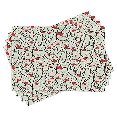 Eggshell Vermilion Black