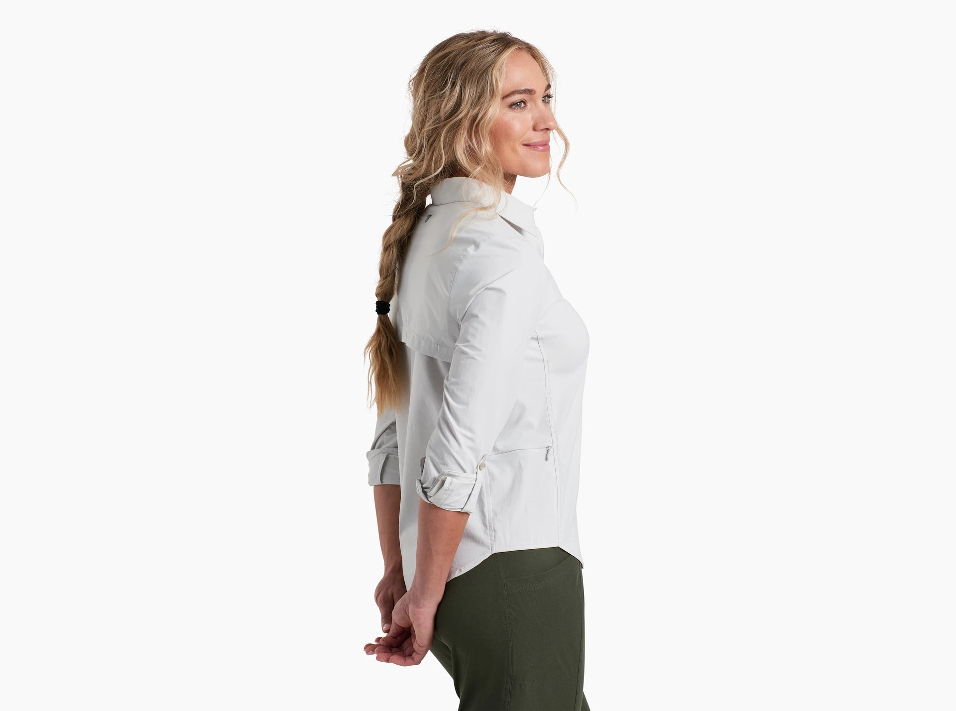 Kuhl Wander LS Women's Long Sleeve Hiking Shirt - Moisture Wicking & UPF Sun Protection for Outdoor Adventures