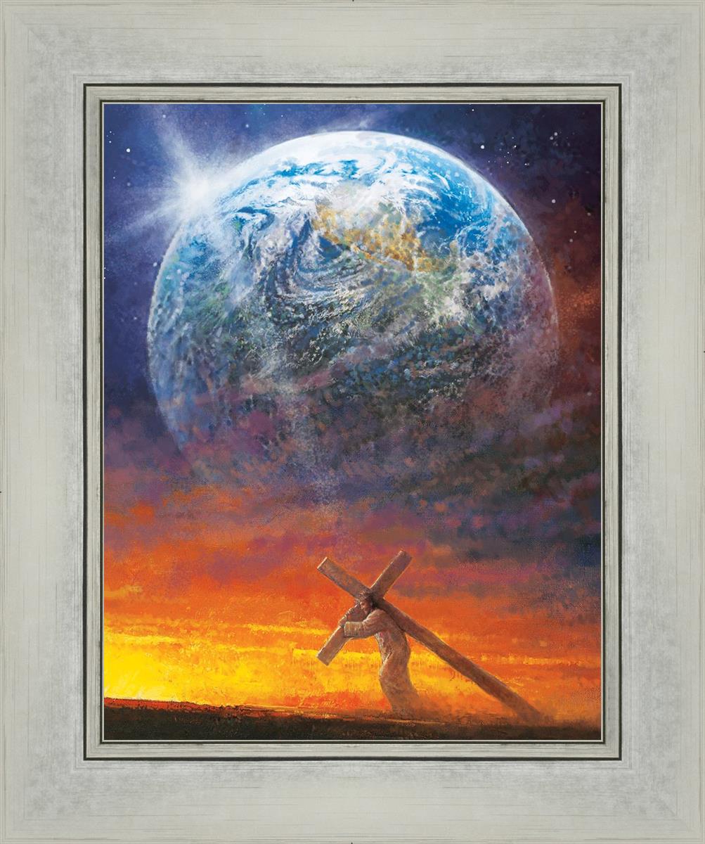 Behold, The Lamb of God - Religious Wall Art Decor for Home & Church - Perfect for Christian Faith Inspiration & Biblical Decorations