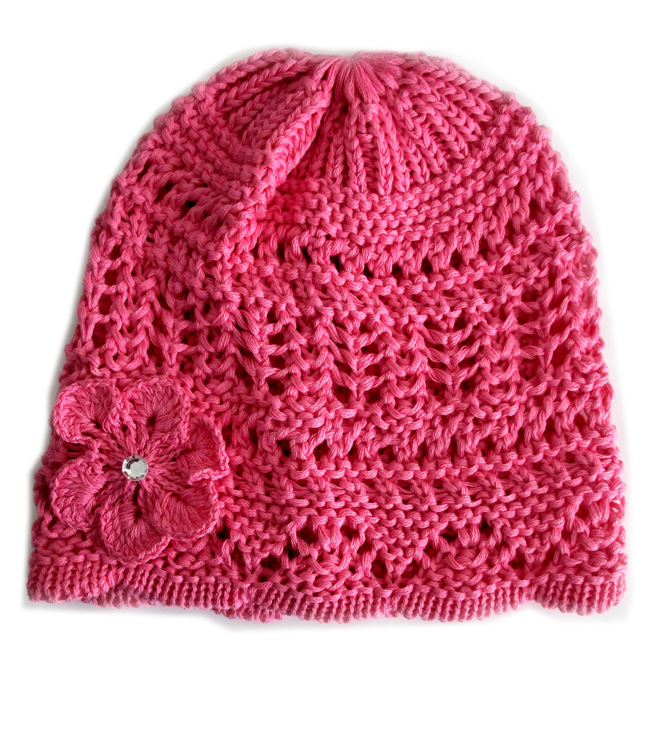 Frost Hats W-193 Spring Crochet Hat for Women - Lightweight Breathable Beanie for Outdoor Activities, Hiking & Travel