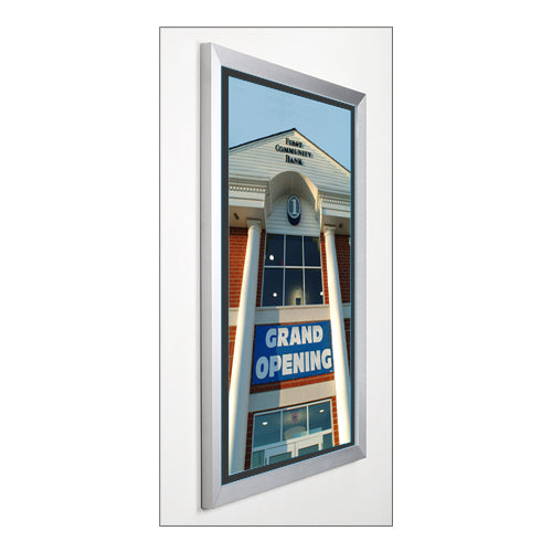 10x20 Euro Style Slide-In Picture Frame with Wide Matboard - Perfect for Posters, Art Prints & Wall Decor - Ideal for Living Room, Bedroom & Office Display