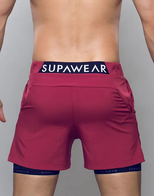 Supawear SPR Max Running Shorts for Men - Lightweight, Quick-Dry & Breathable Workout Shorts - Perfect for Gym, Jogging, and Outdoor Sports