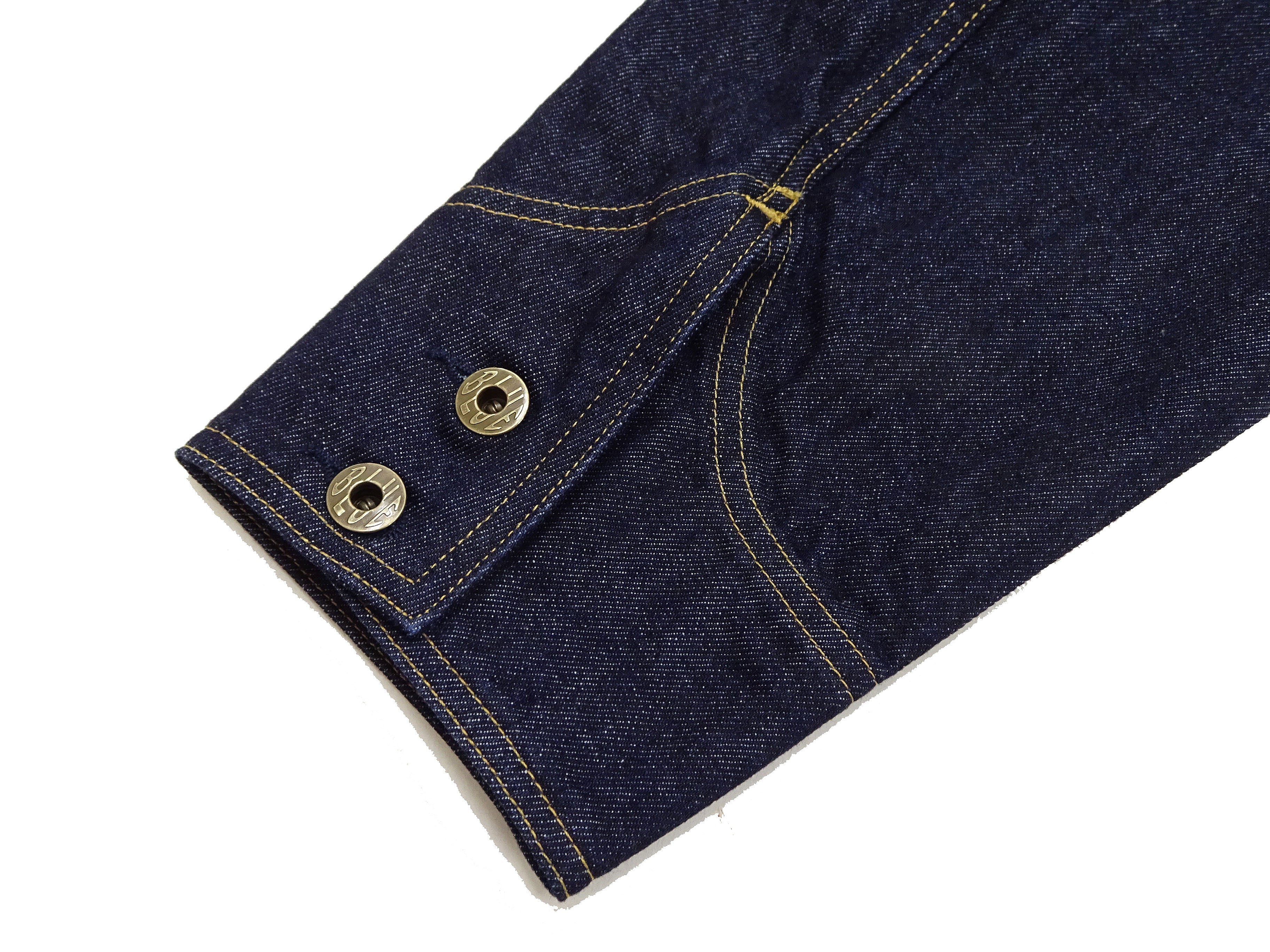 Japan Blue Jeans Denim Jacket for Men - Japanese Kimono Style Haori Lightweight Outerwear JBOT1319 Indigo - Perfect for Casual Wear, Street Fashion & Layering
