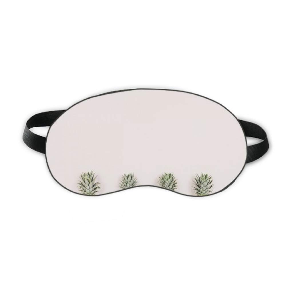Fresh Pineapple Scented Sleep Mask - Soft & Comfortable Eye Cover for Night Blindfold, Blackout Shade - Perfect for Travel, Napping & Light Sensitivity Relief