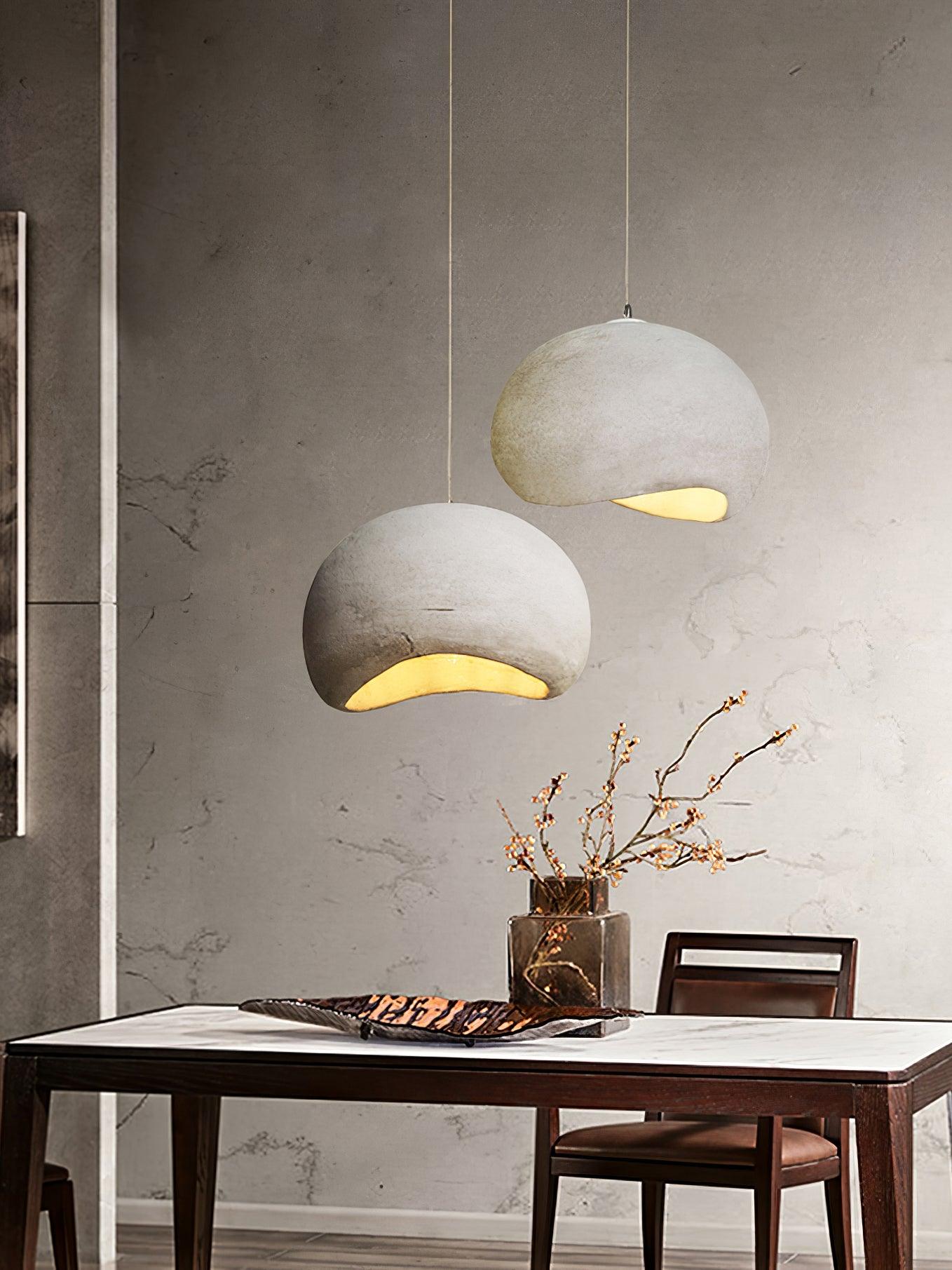 Khmara Modern Cloud Pendant Light - Stylish Hanging Ceiling Lamp for Living Room, Bedroom & Nursery - Dimmable LED Lighting Fixture with Soft Glow - Perfect for Home Decor and Relaxation Spaces