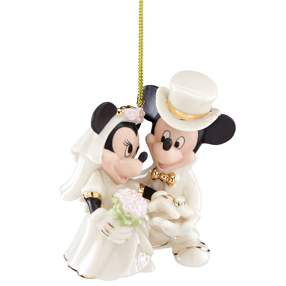 Minnie Mouse Wedding Ornament - Disney-Inspired Bridal Shower Decor for Disney Fans & Couples - Perfect for Wedding Cake Toppers, Bridal Showers & Disney Themed Weddings