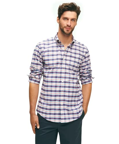 White/Navy Check