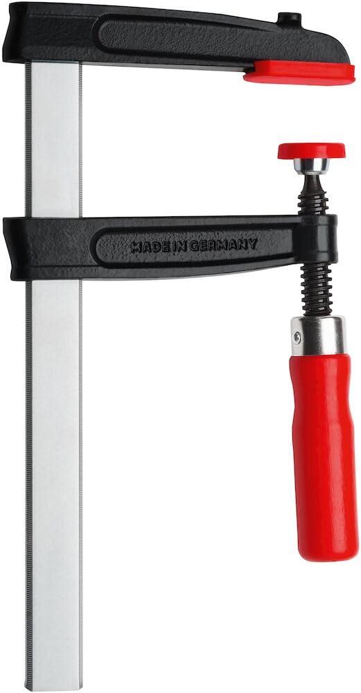 Bessey TGRC80S17 Malleable Cast Iron Screw Clamp - Heavy Duty 800mm/175mm Adjustable Clamp for Woodworking, Metalworking & DIY Projects | Multi-Color Finish for Easy Identification