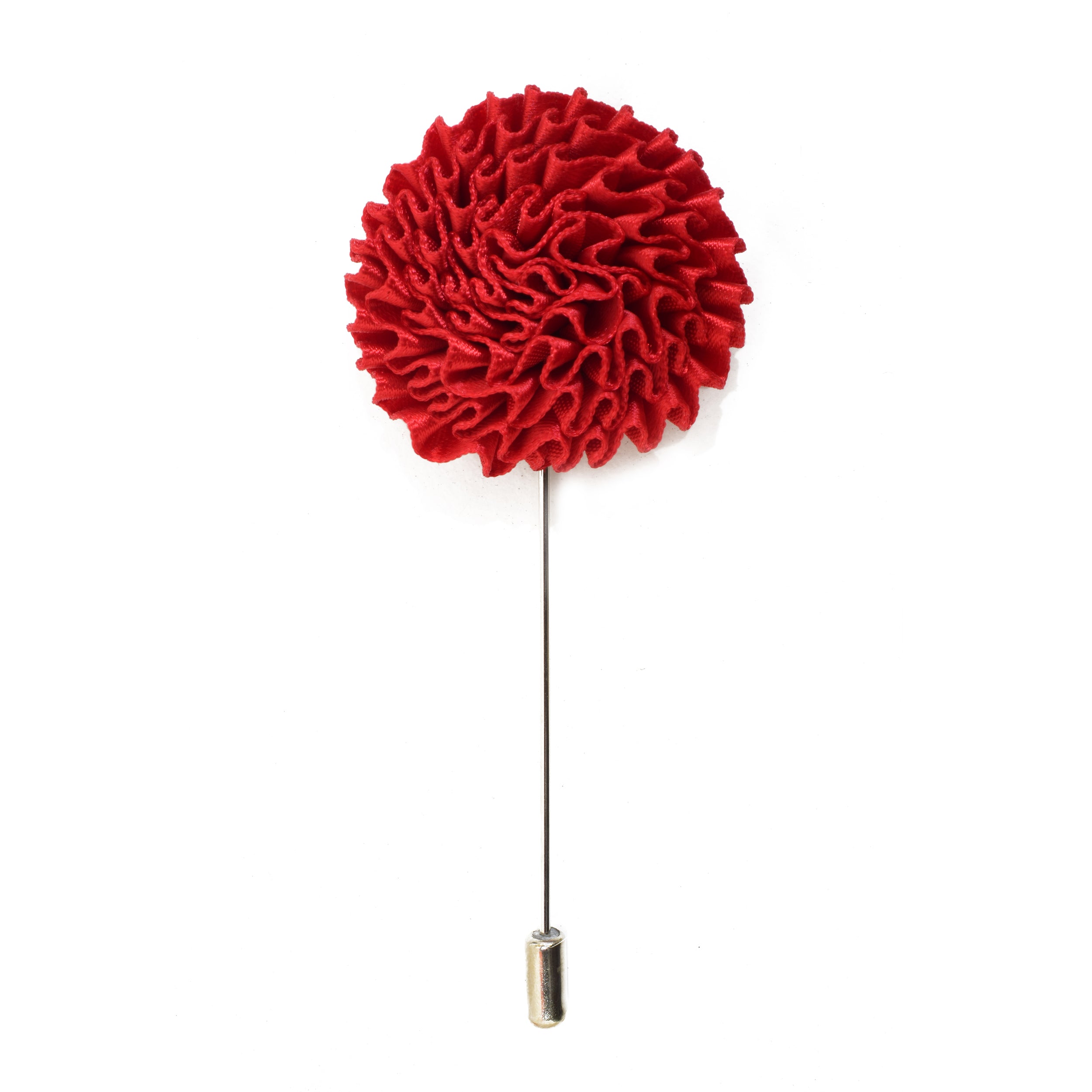 Bloom Lapel Pin - Elegant Red Floral Brooch for Women | Perfect for Blazers, Dresses, and Special Occasions