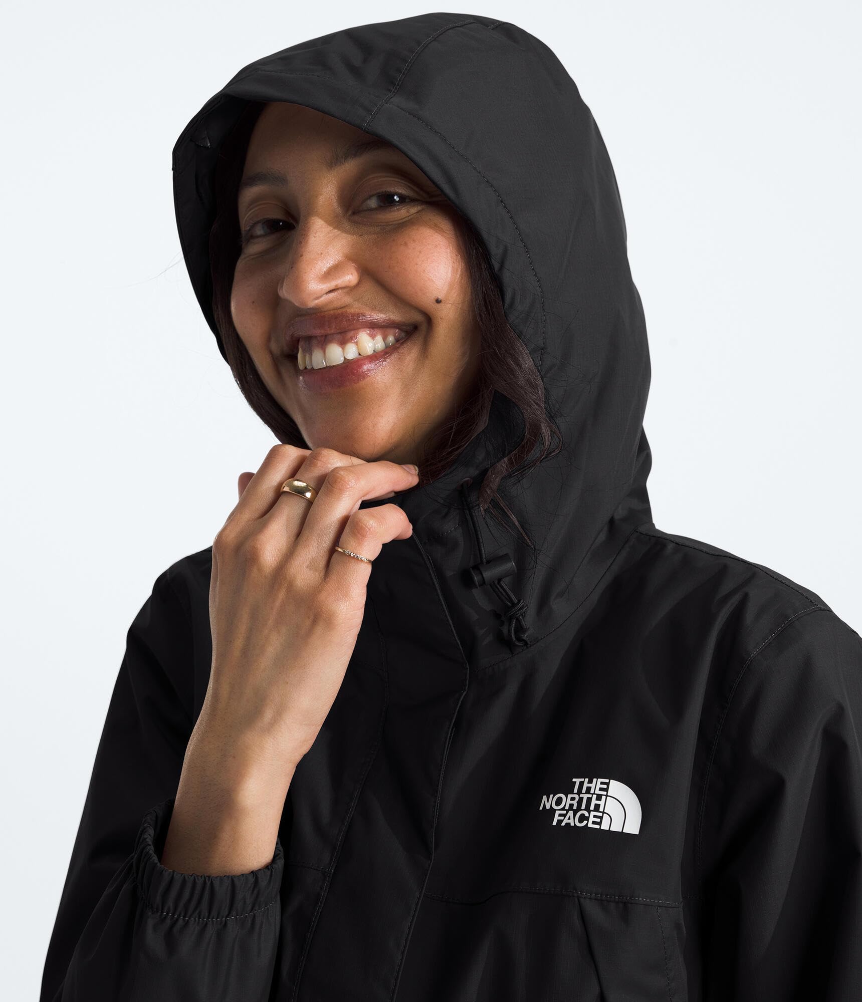 The North Face Women's Antora Jacket - Waterproof Hiking & Outdoor Jacket for Cold Weather Adventures