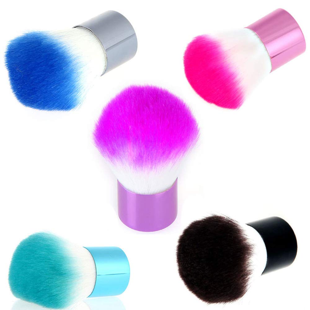 Professional Blusher Brush for Foundation & Face Powder - Soft Rose Makeup Brush for Contouring, Highlighting & Blending - Perfect for Everyday Makeup & Professional Looks