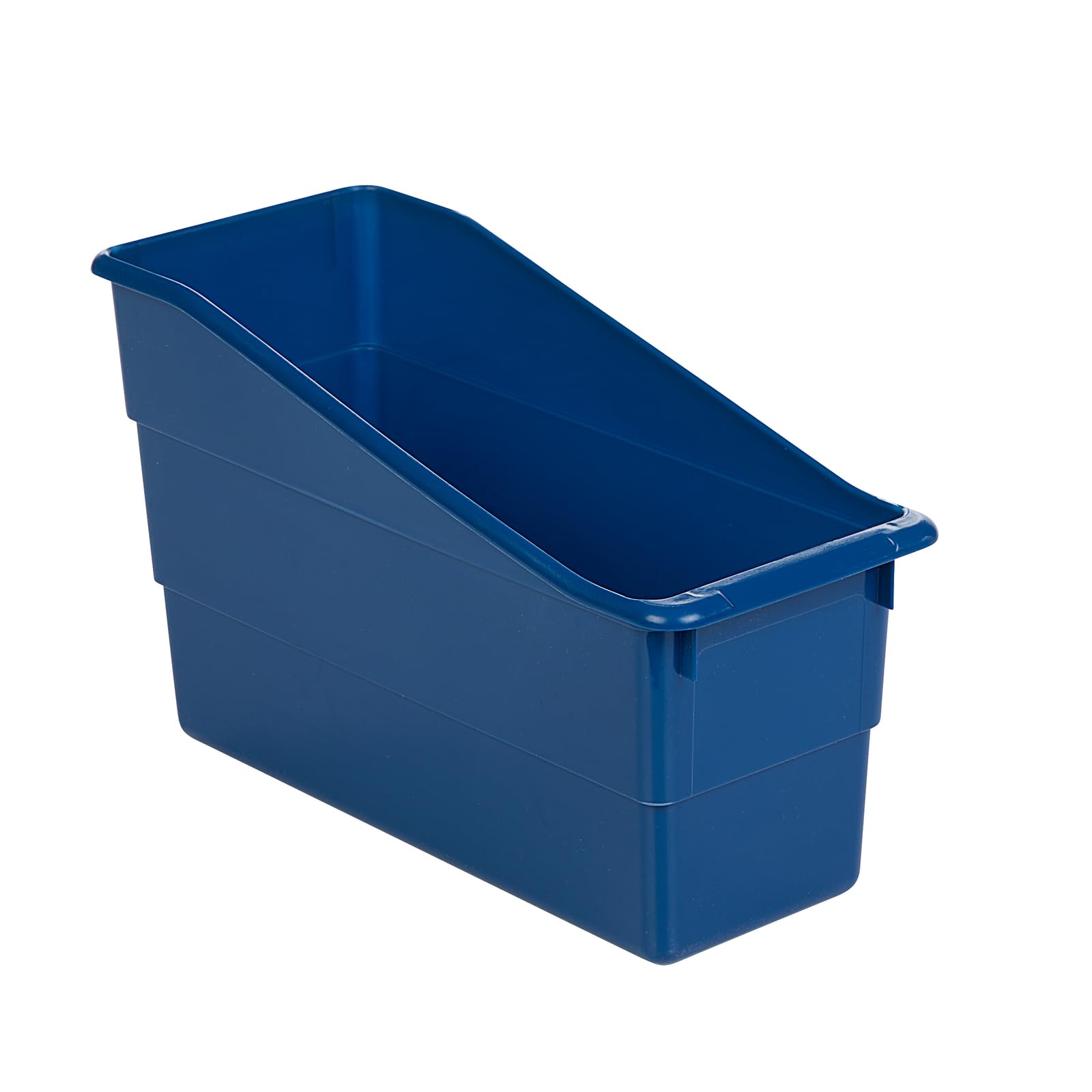Durable Book and Binder Holder - Single Bin Navy, 5.5