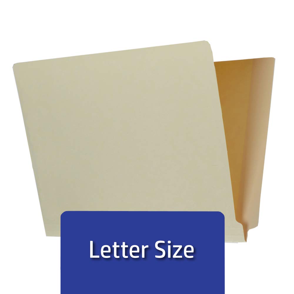King Manila End Tab File Folders with Prong - Letter Size (Box of 50) | Single Fastener Medical File Folders for Charts & Documents | Durable Office & Hospital Organization Supplies | Perfect for Medical Records, Office Filing & Document Storage