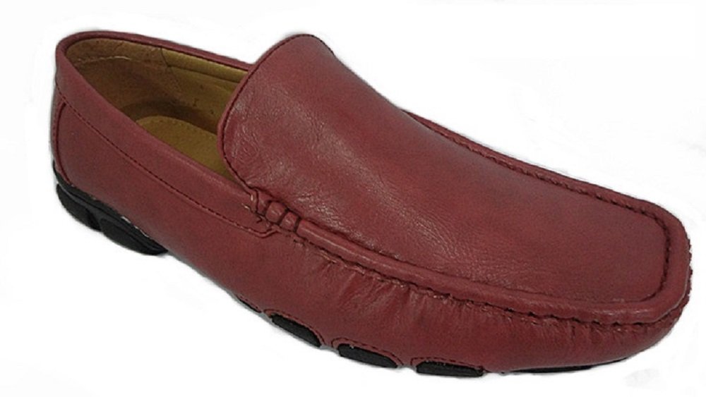 Premium Men's Genuine Leather Driving Loafers - Comfortable Slip-On Shoes for Casual & Business Wear - Ideal for Driving, Office & Travel