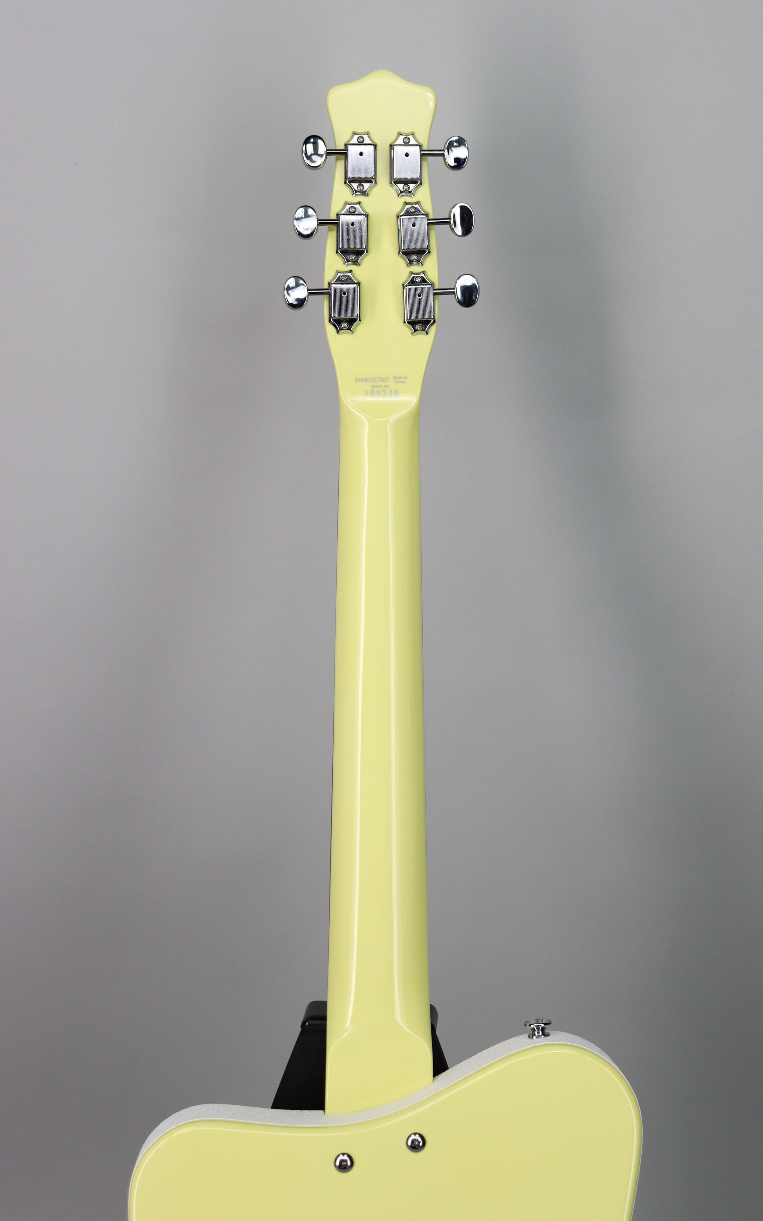 Danelectro Pro Limited Edition Viper Yellow Electric Guitar - Vintage Style with Single Coil Pickups for Rock, Blues & Indie Music Performances
