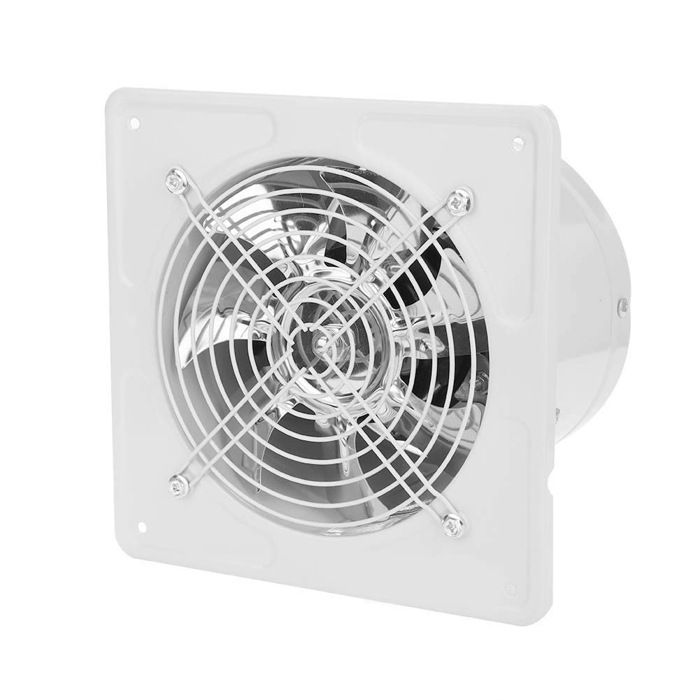 40W 220V Window Fan with Reversible Airflow - Wall Mount Ventilation Fan for Kitchen, Garage & Air Vent - White | Perfect for Home Cooling & Air Circulation