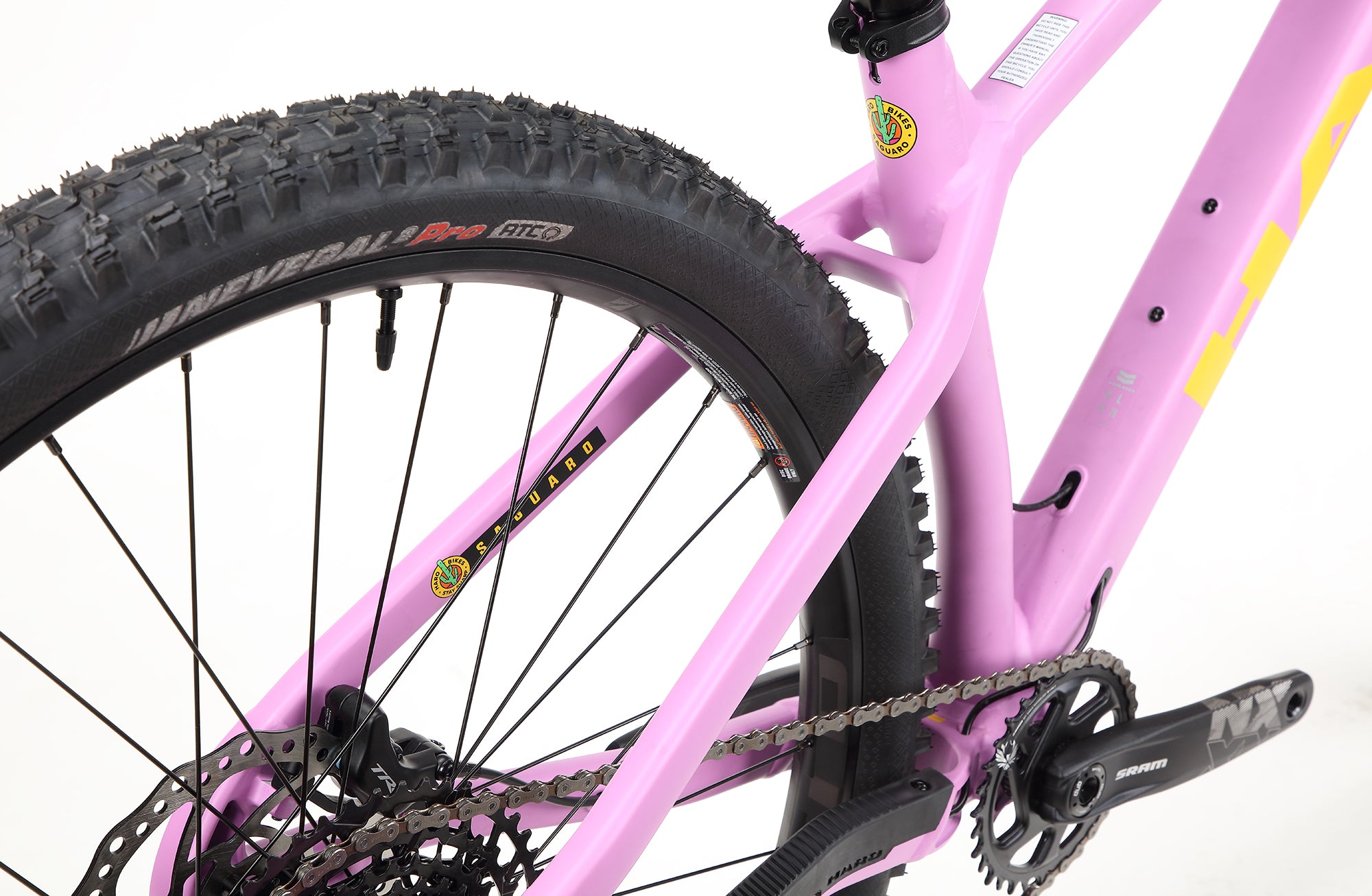 Open Box Haro Saguaro 2 Hardcore Hardtail Mountain Bike - Perfect for Trail Riding & Off-Road Adventures