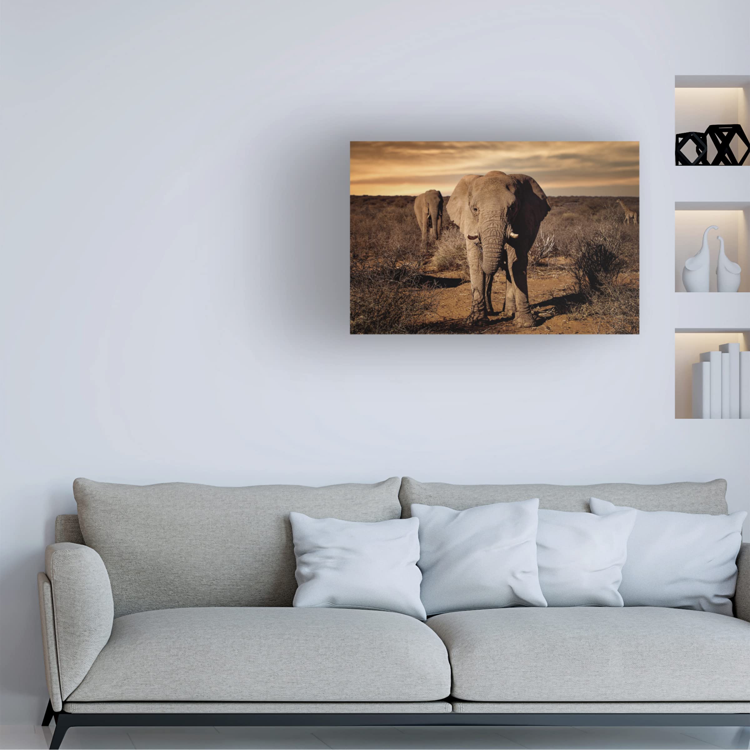 Walter Lackner 'Big' Canvas Art Print - Premium Trademark Fine Art for Home & Office Wall Decor | Living Room, Bedroom, or Office Display
