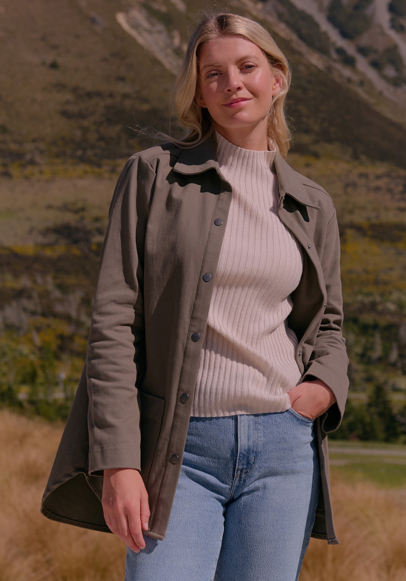Maisie Overshirt Women's Casual Button Down Shirt Jacket - Lightweight Layered Top for Spring Fall Outfits | Perfect for Work, Travel & Weekend Wear