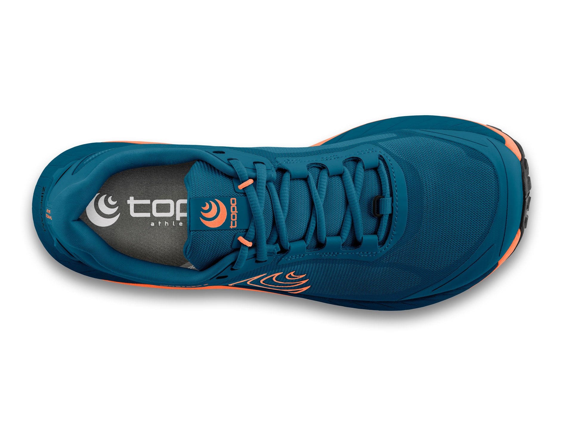 Men's MTN Racer 3 Trail Running Shoes - Blue/Orange Colorway | Lightweight & Durable for Hiking, Trail Running & Outdoor Adventures
