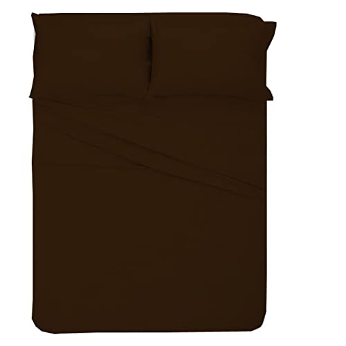 Short Queen RV Sheets Set - 4-Piece 1800 Microfiber Bedding for Campers & Travel Trailers | Deep Pocket Fitted Sheets 60