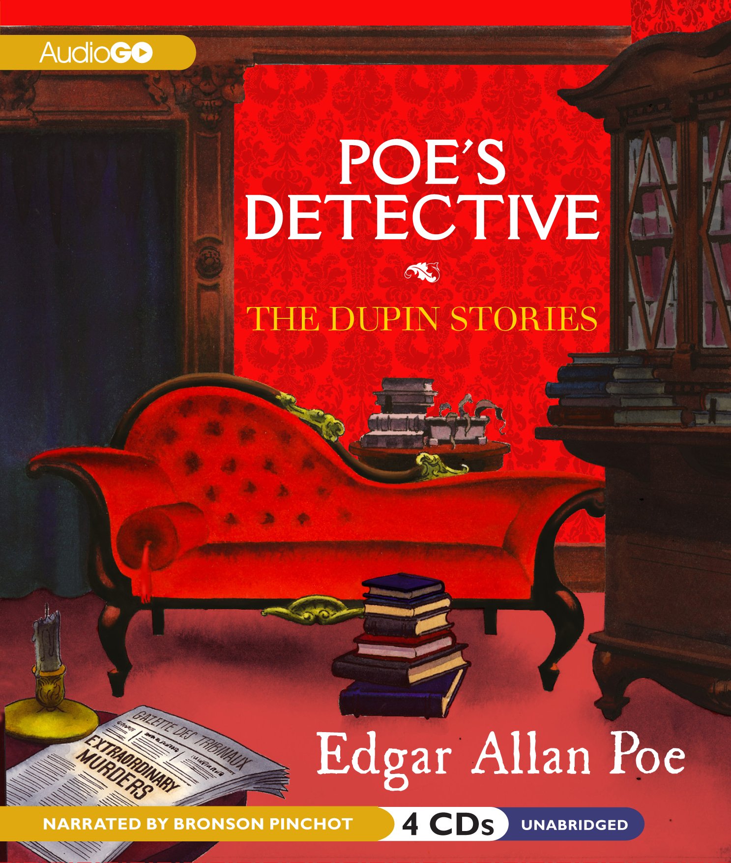 The Dupin Stories by Edgar Allan Poe - Classic Detective Fiction for Mystery Lovers | Perfect for Book Clubs & Crime Fiction Enthusiasts