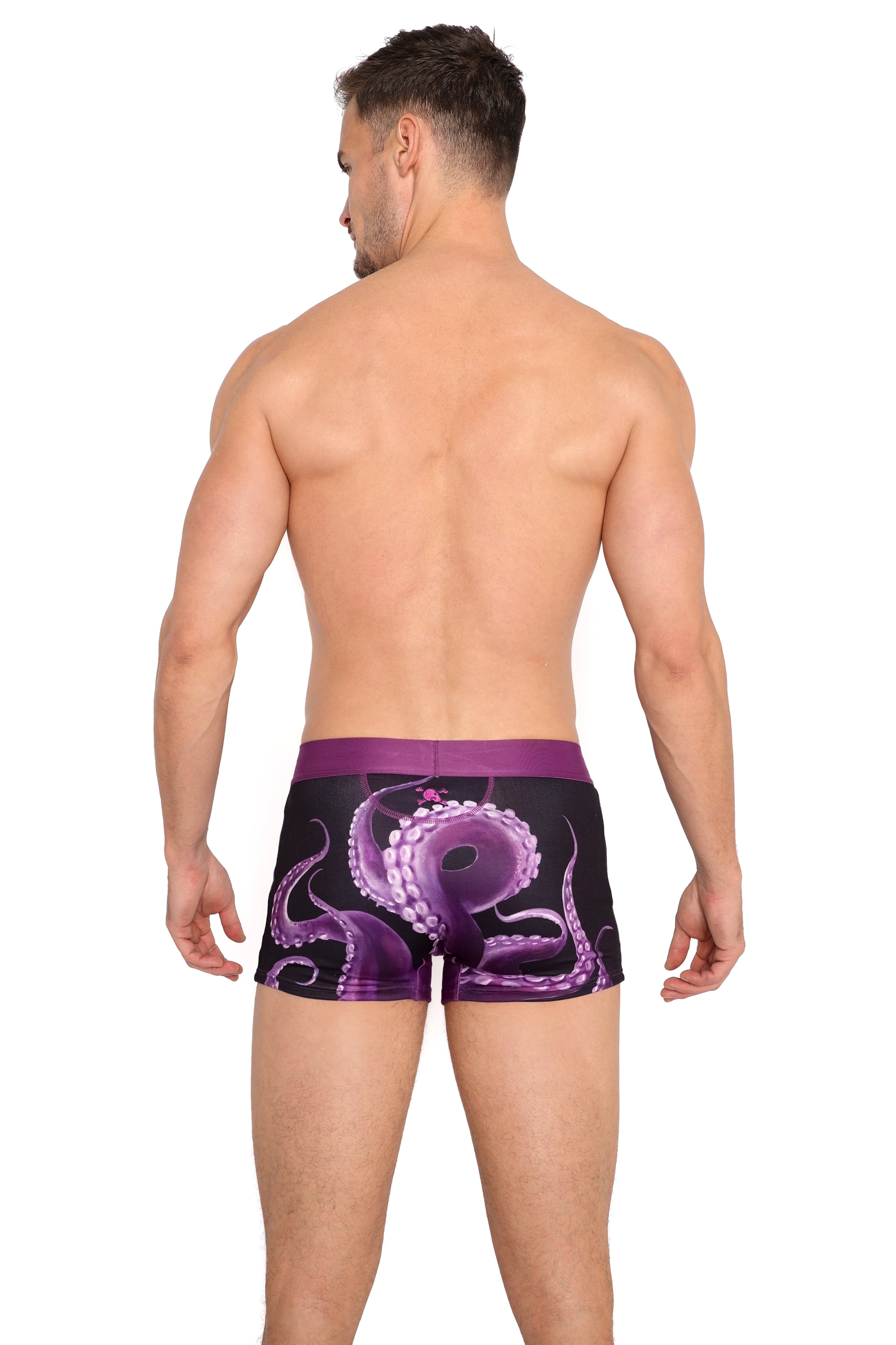 Purple Octopus Trunk - Waterproof Storage Bag for Beach, Pool & Travel - Durable & Lightweight for Swimwear, Toys & Essentials