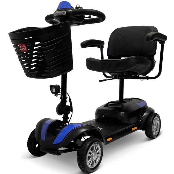 ComfyGo Z4 Lightweight Portable Mobility Scooter for Adults - Foldable Electric Scooter for Seniors & Disabled - Perfect for Travel, Shopping & Outdoor Activities