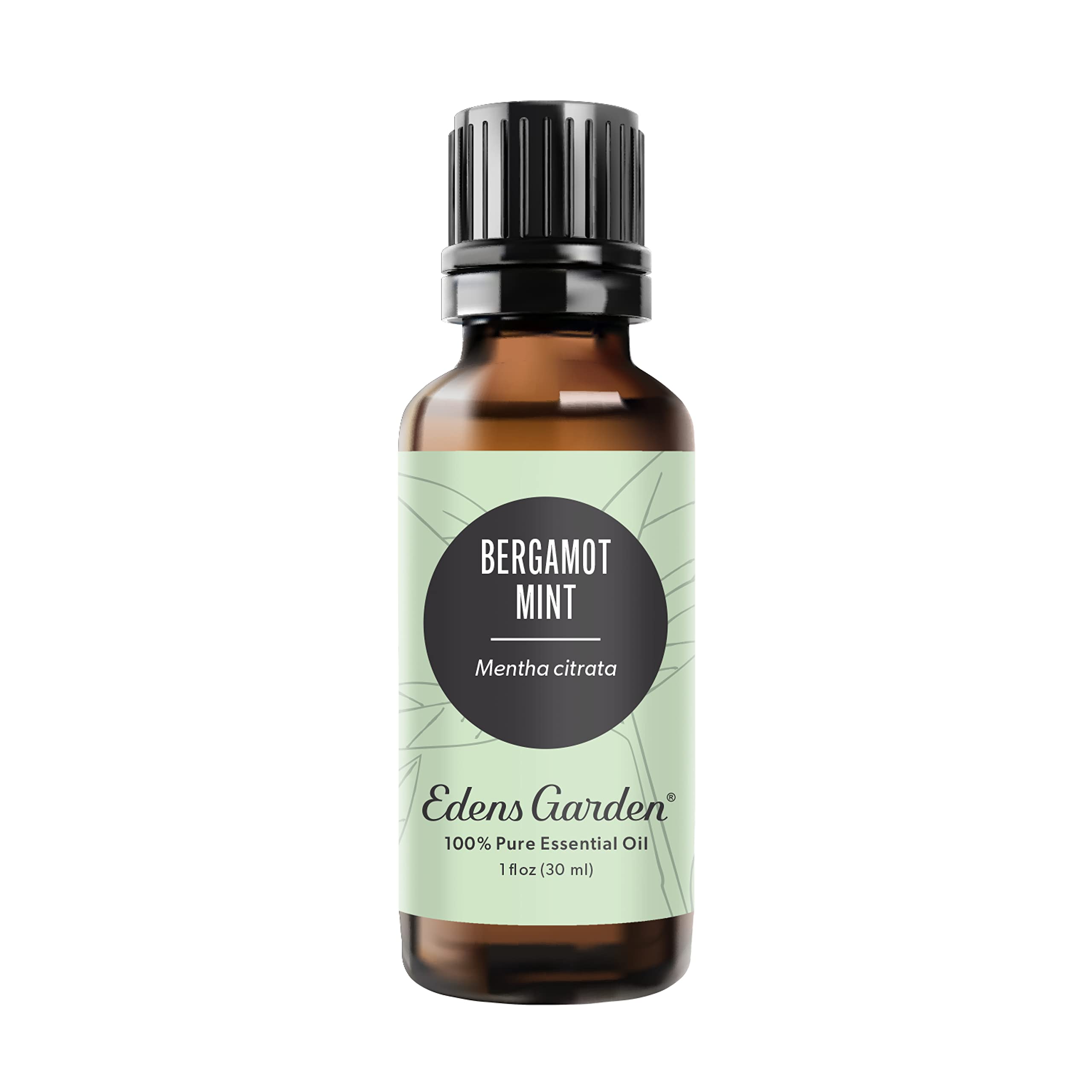 Edens Garden Bergamot Mint Essential Oil - 100% Pure Therapeutic Grade, Undiluted Natural Aromatherapy Oil for Diffusers, Skin Care, Candles & Laundry | Relaxing & Uplifting Scent for Stress Relief, Home Spa & DIY Beauty | 30ml (1 fl oz)