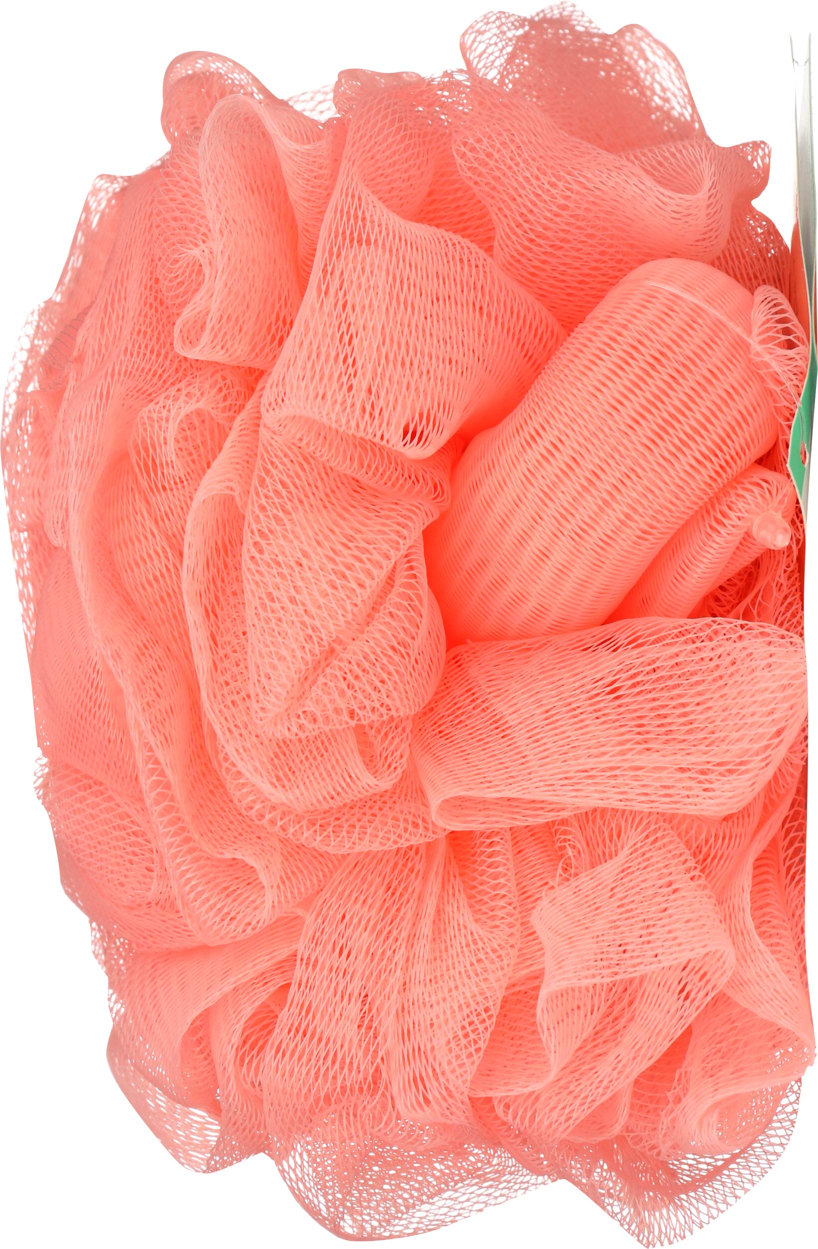 Earth Therapeutics Hydro Body Sponge with Hand Strap - Exfoliating Bath Sponge for Soft Skin, Peach Color - Perfect for Shower, Bath & Spa Relaxation